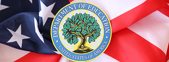 Official logo of the U.S. Department of Education.