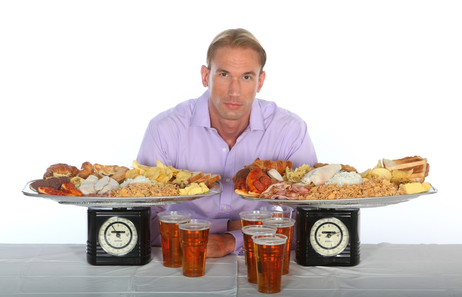 Host of 'Supersize vs. Superskinny' Dr. Christian Jessen poses for a promotional photo.
